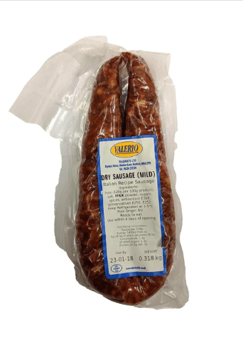 valerio dry sausage